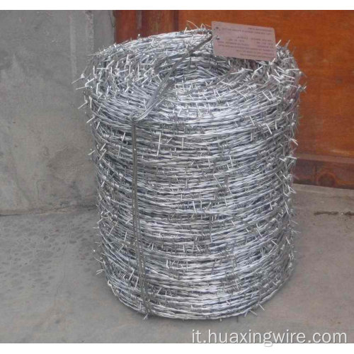filo spinato galvanizzato a caldo